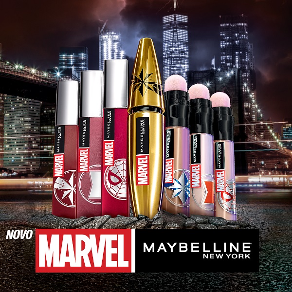 Spoznaj super heroje Marvel x Maybelline New York